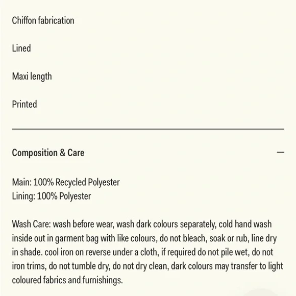 Meshki Amaya Strapless Chiffon Maxi Dress - Pink Sunset Print - Picture 8 of 8